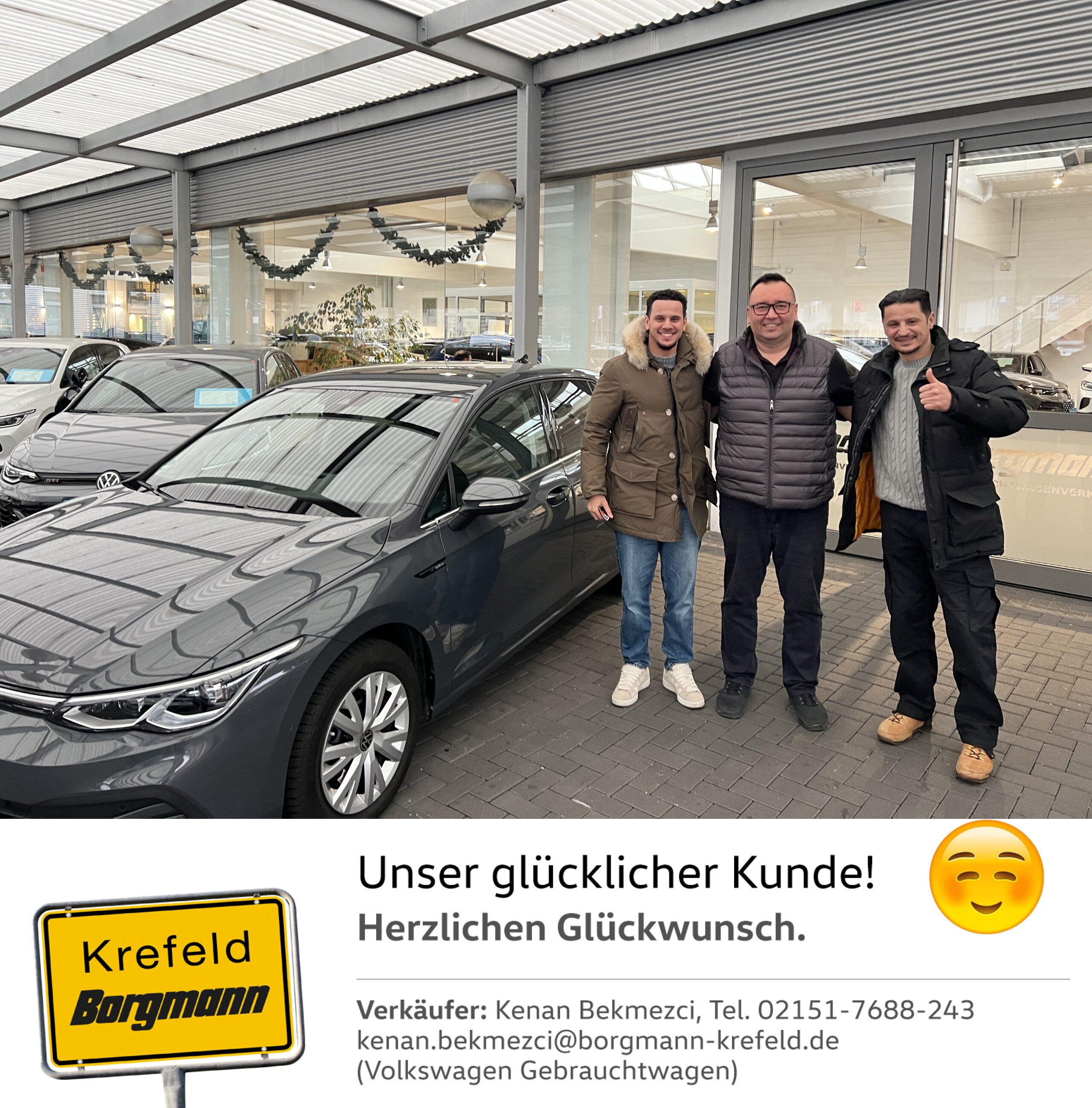 Fahrzeugübergabe Golf 8