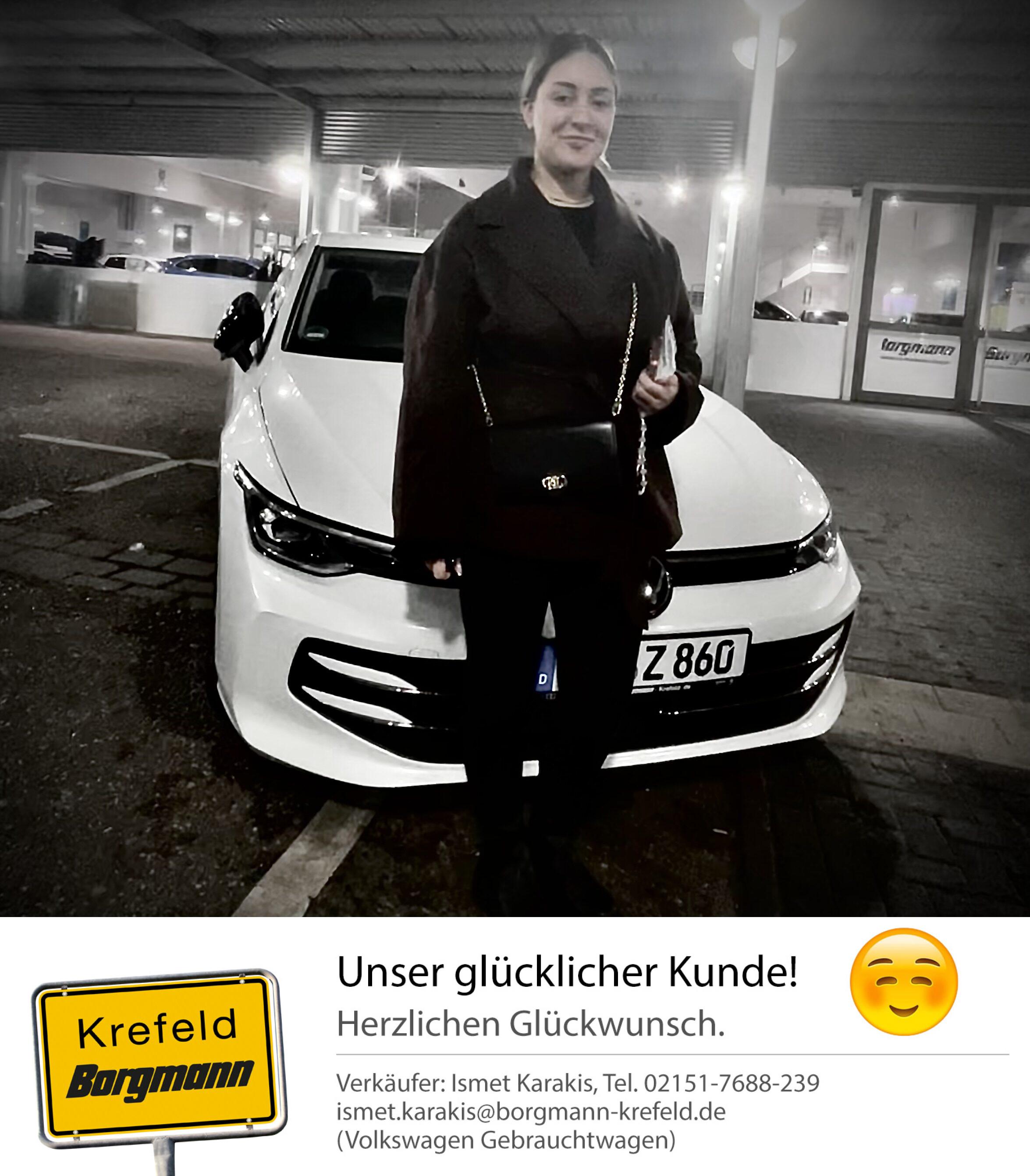 Fahrzeugübergabe Golf