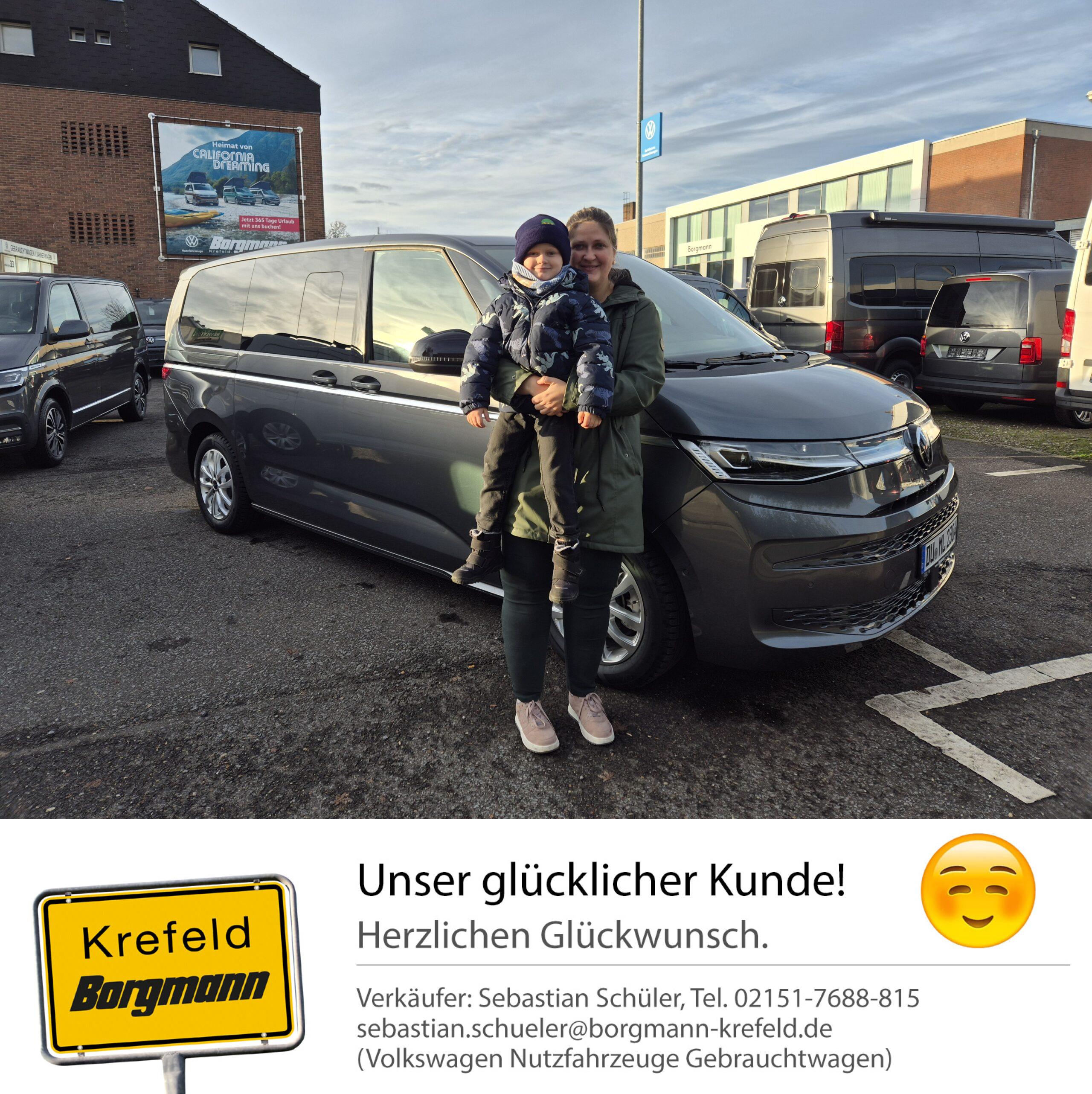 Fahrzeugübergabe New Multivan