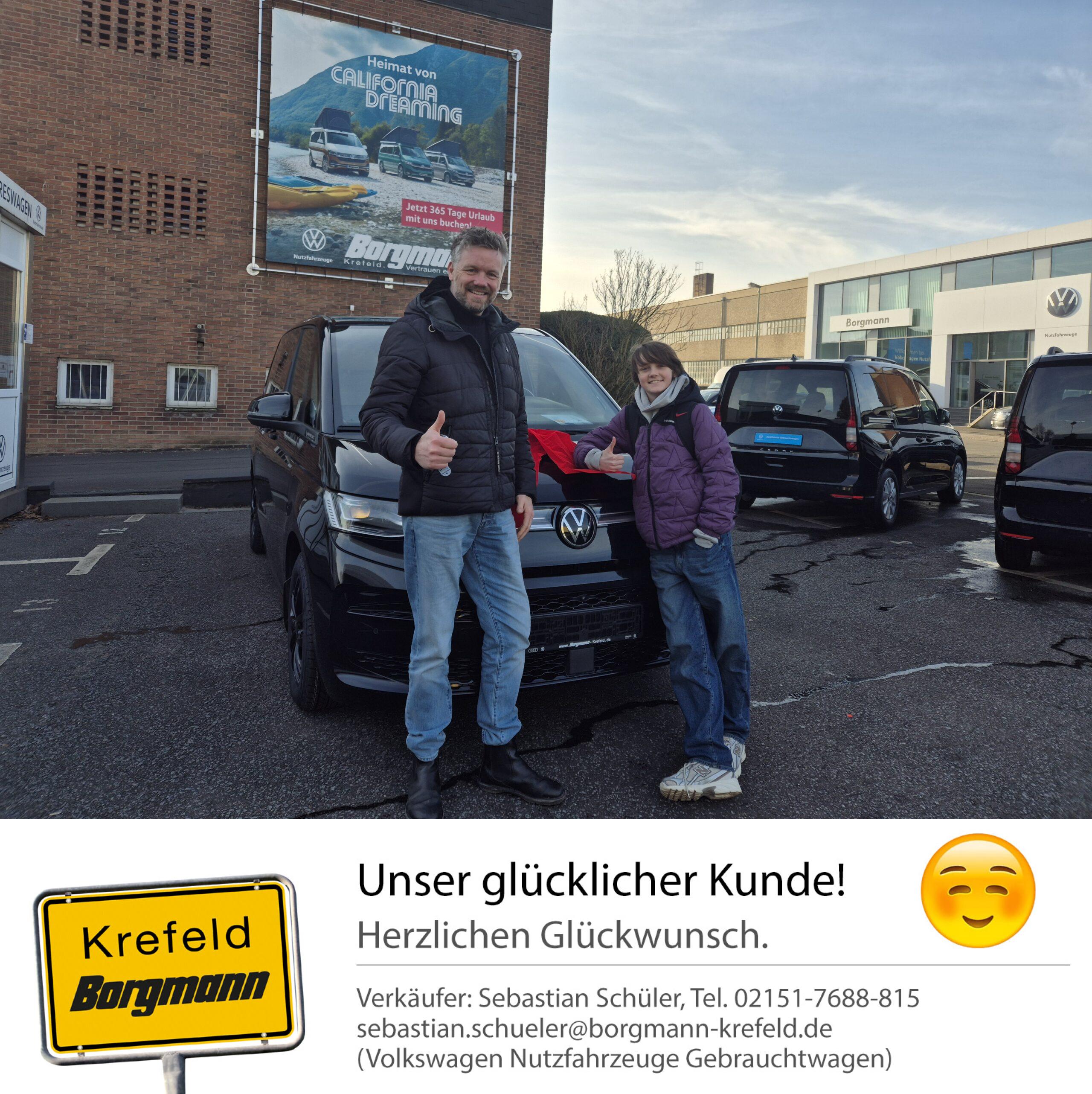 Fahrzeugübergabe New Multivan