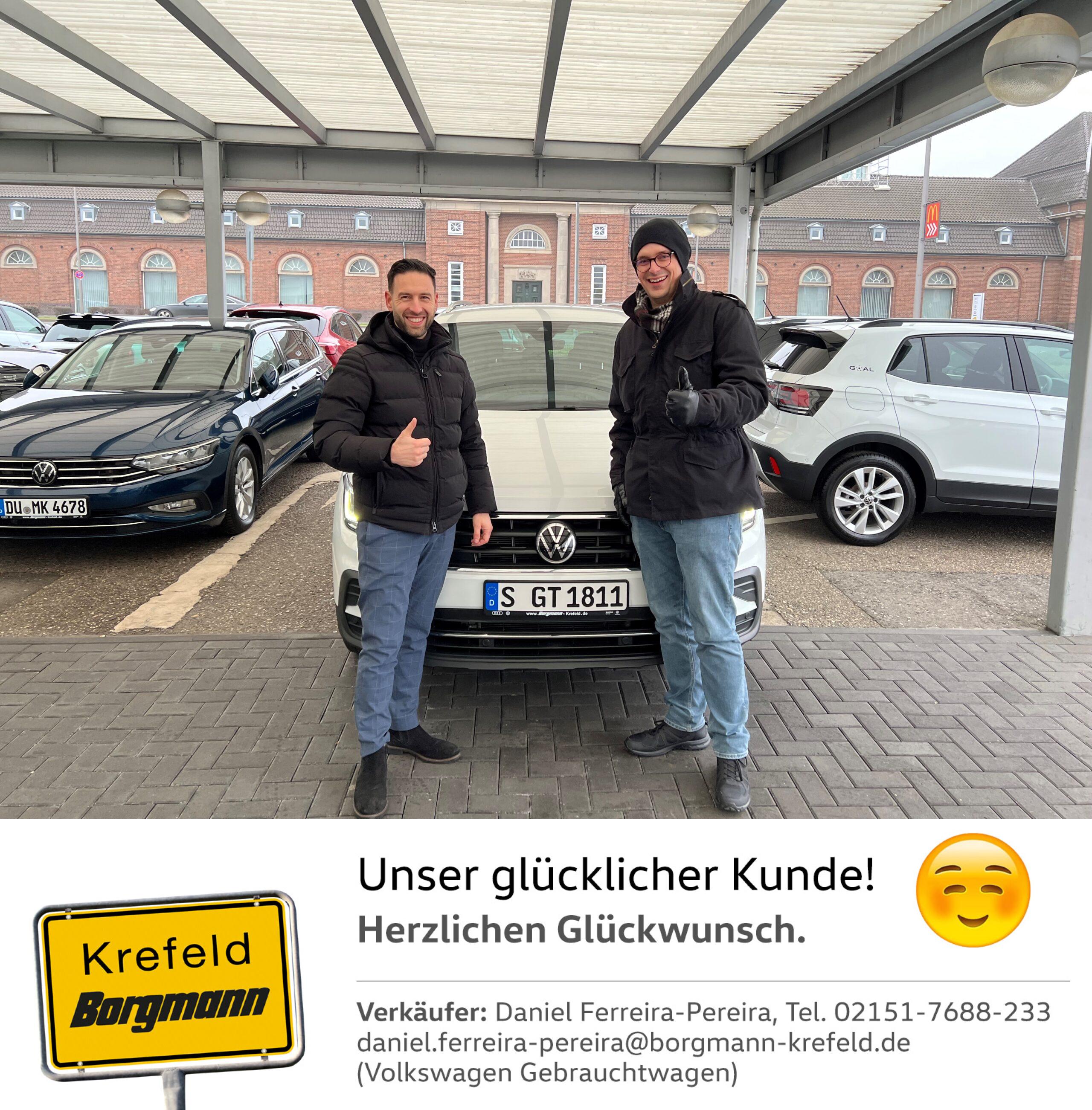 Fahrzeugübergabe Tiguan