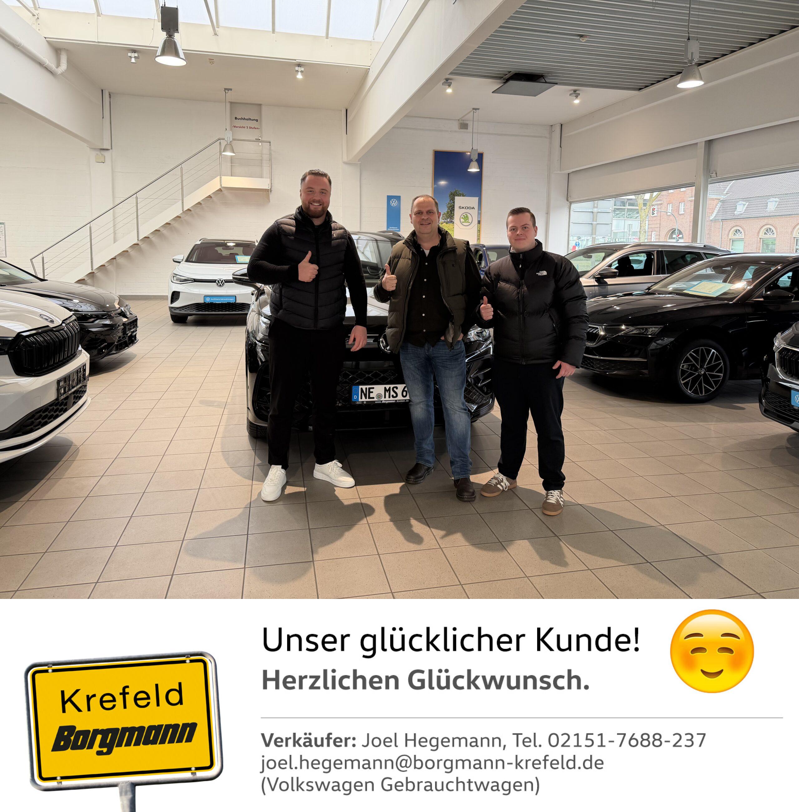Fahrzeugübergabe Vw Tiguan Hybrid