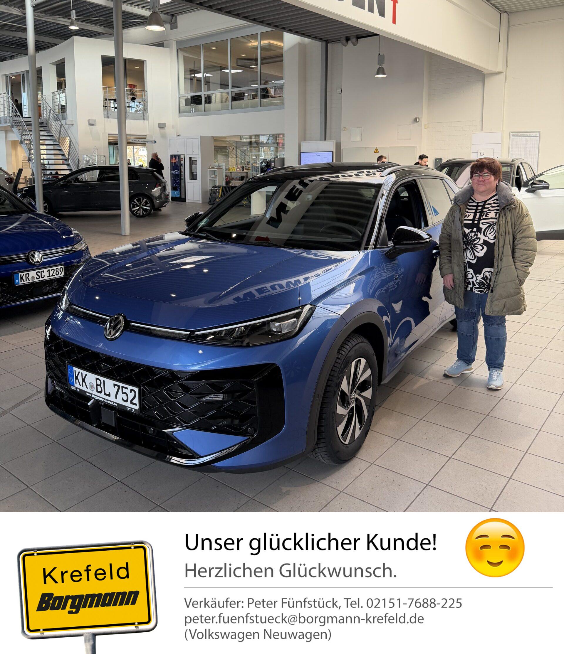 Fahrzeugübergabe T-Roc