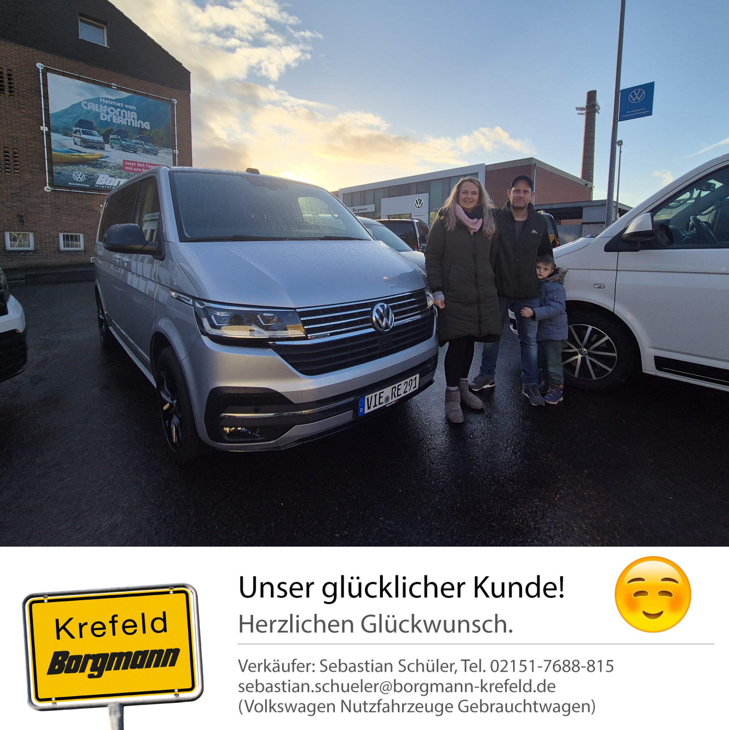 Fahrzeugübergabe T6.1 Multivan