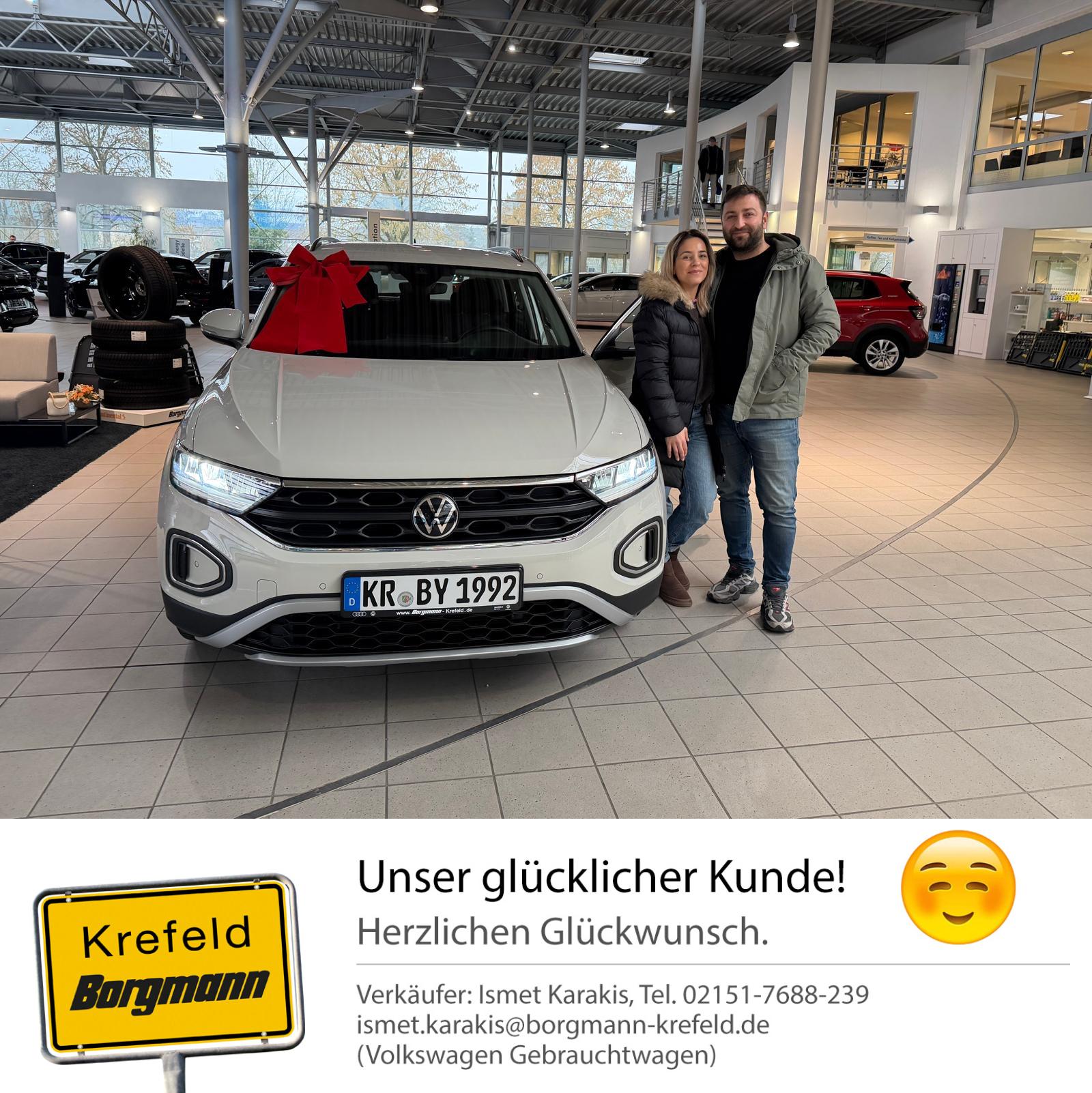 Fahrzeugübergabe T-Roc