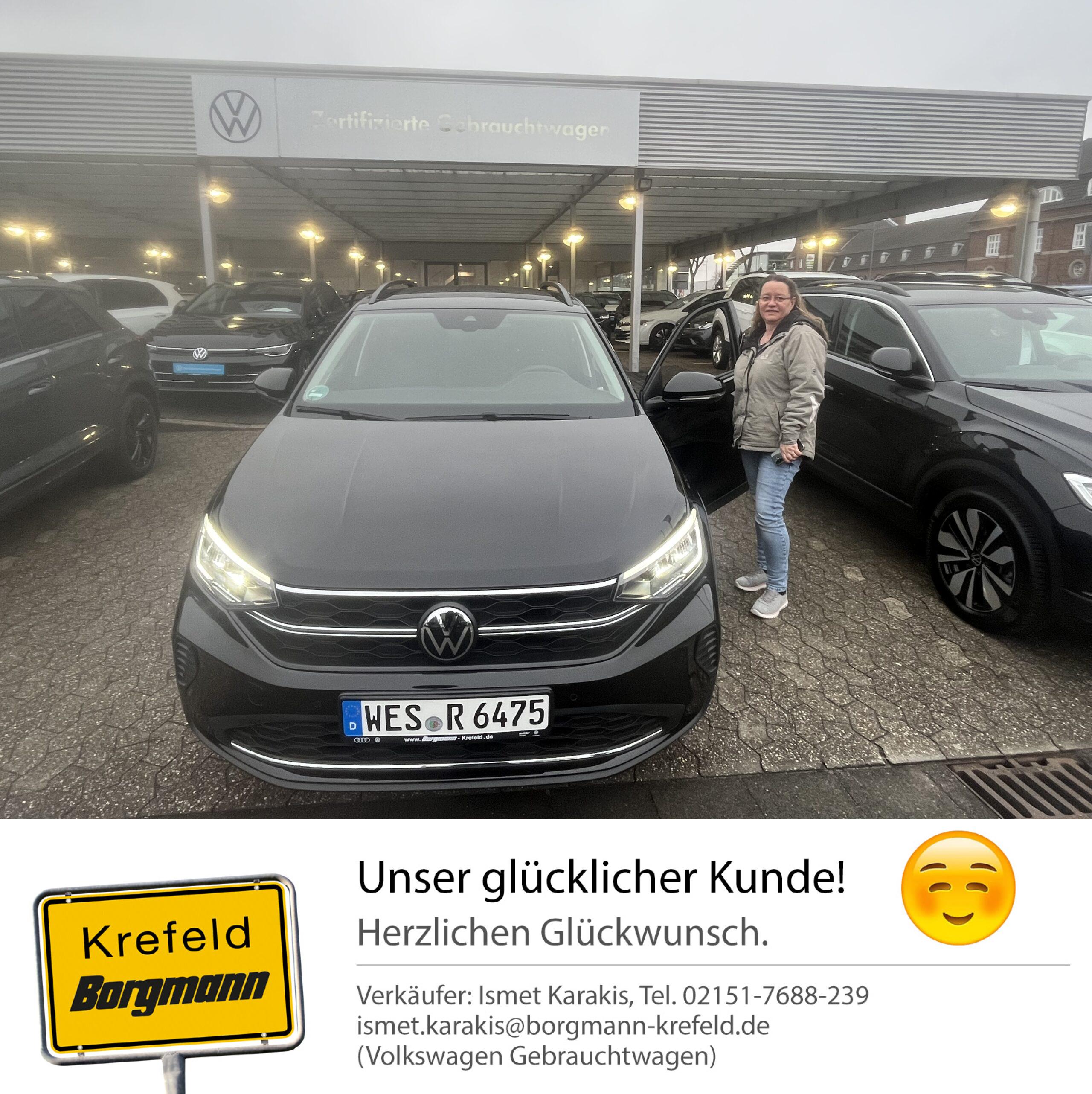 Fahrzeugübergabe Taigo
