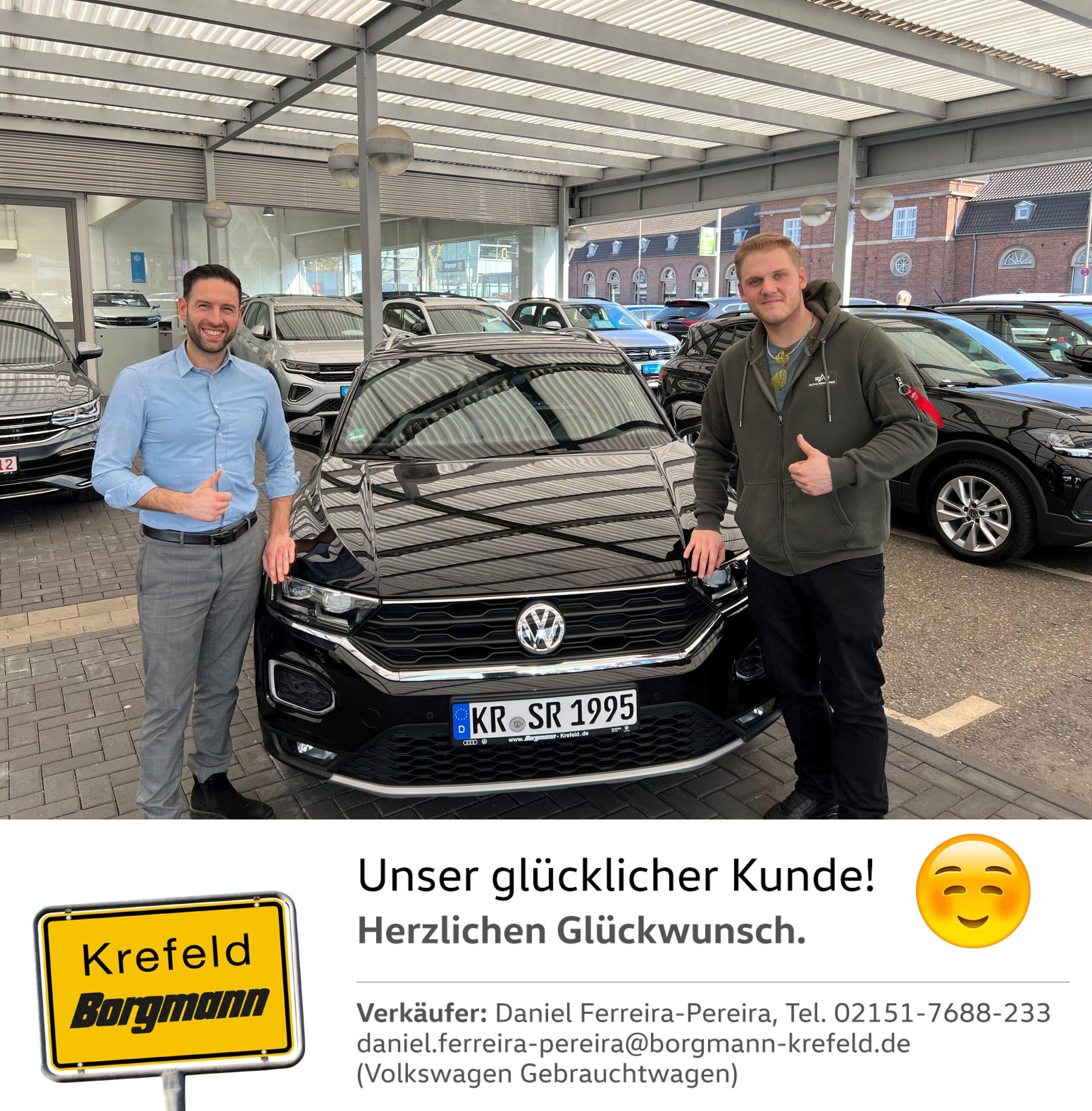 Fahrzeugübergabe T-ROC