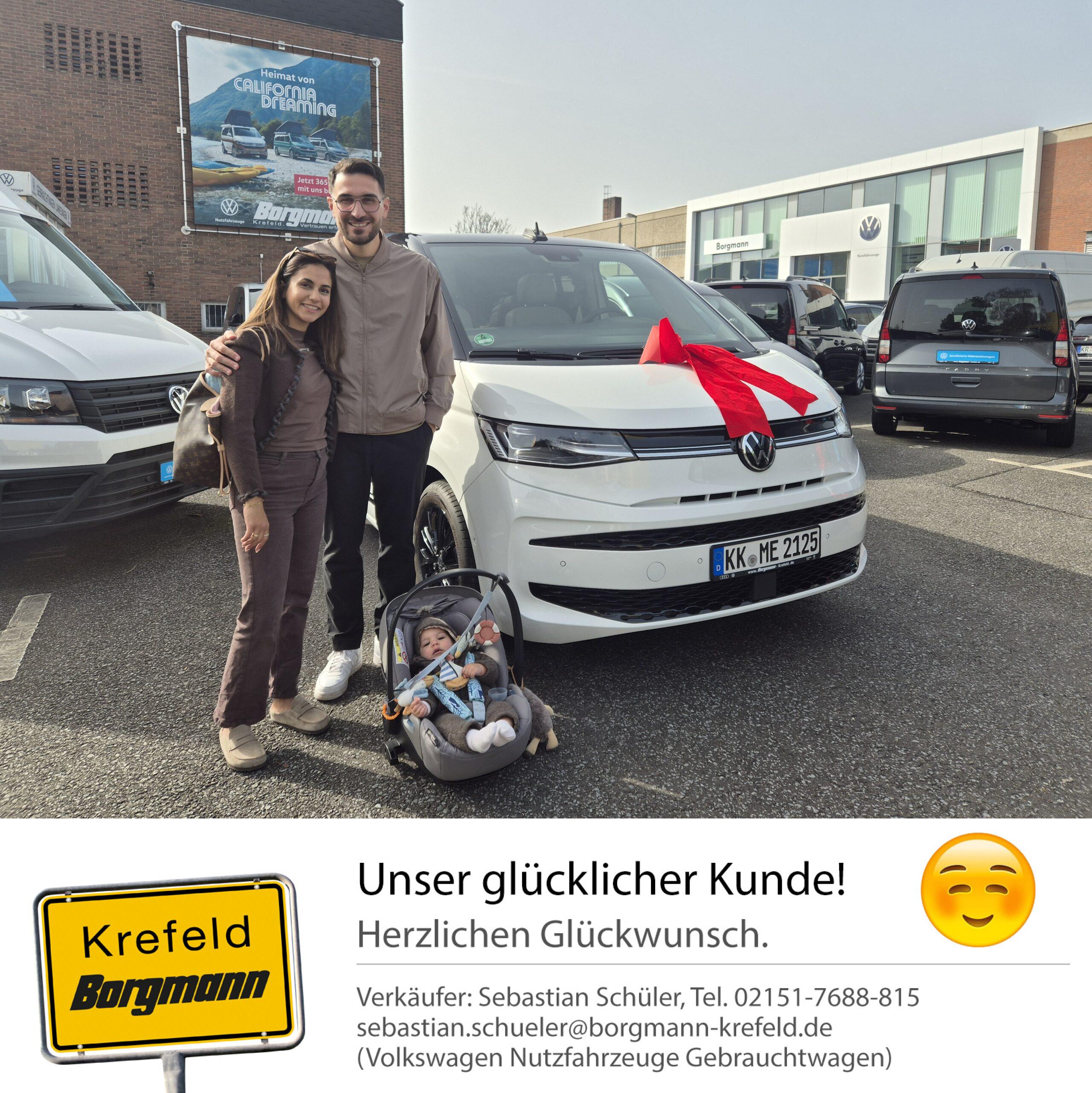 Fahrzeugübergabe New Multivan