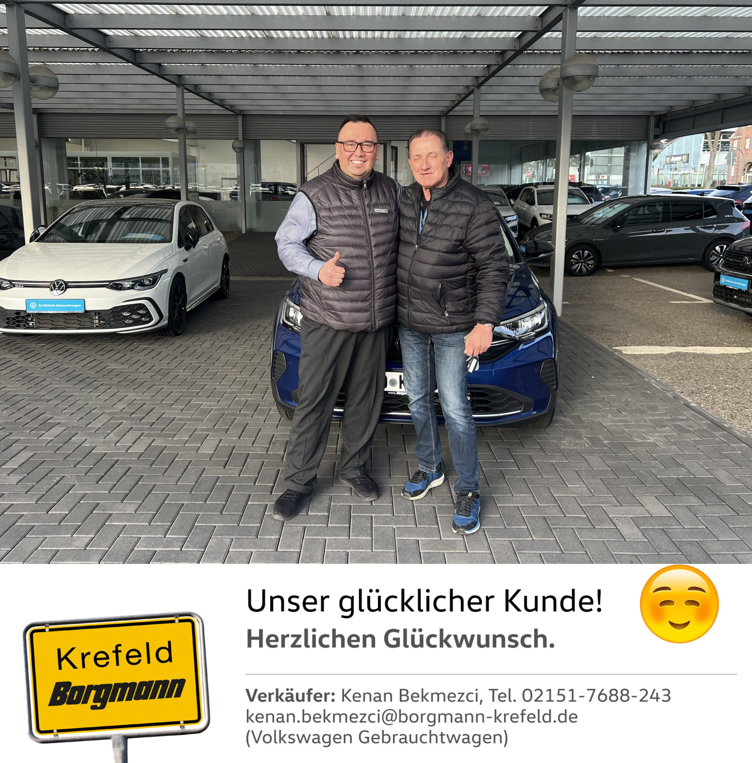 Fahrzeugübergabe VW Taigo