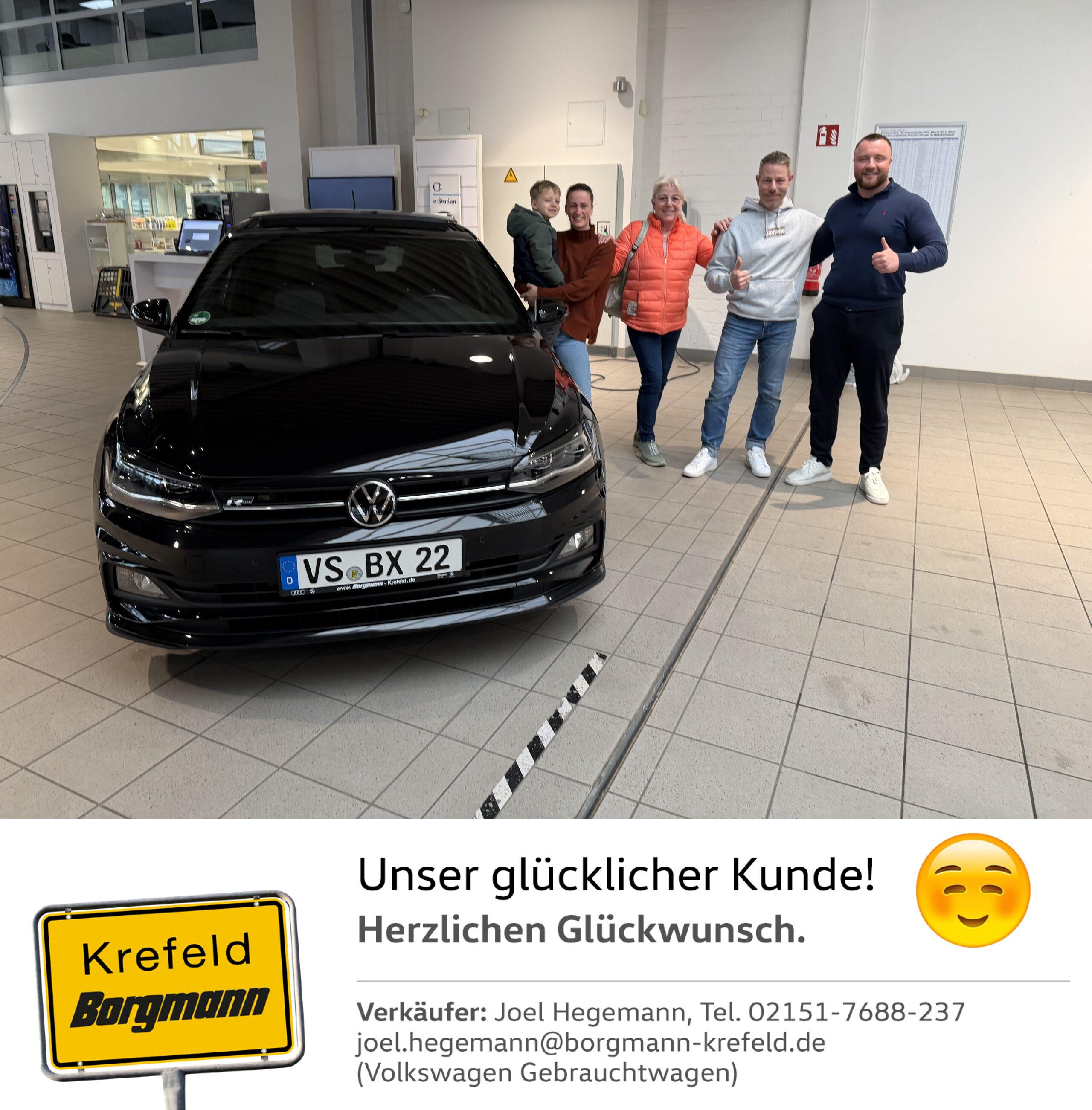 Fahrzeugübergabe VW Polo