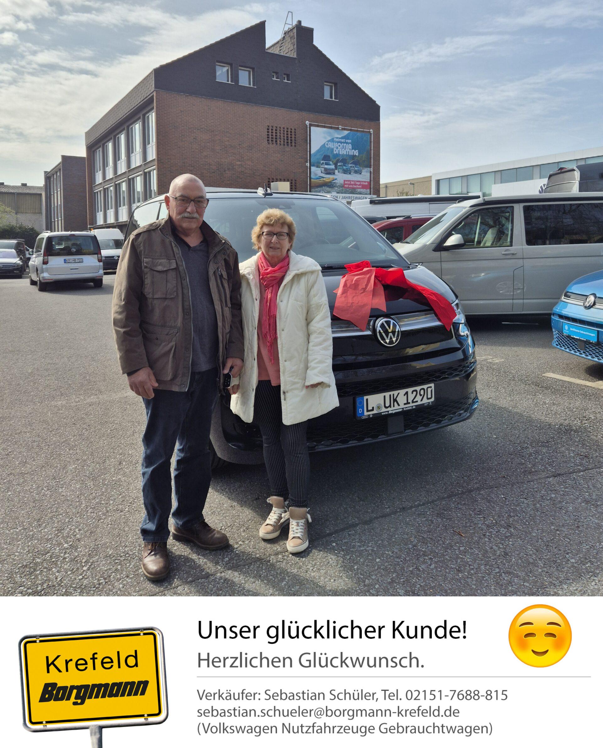 Fahrzeugübergabe New Multivan