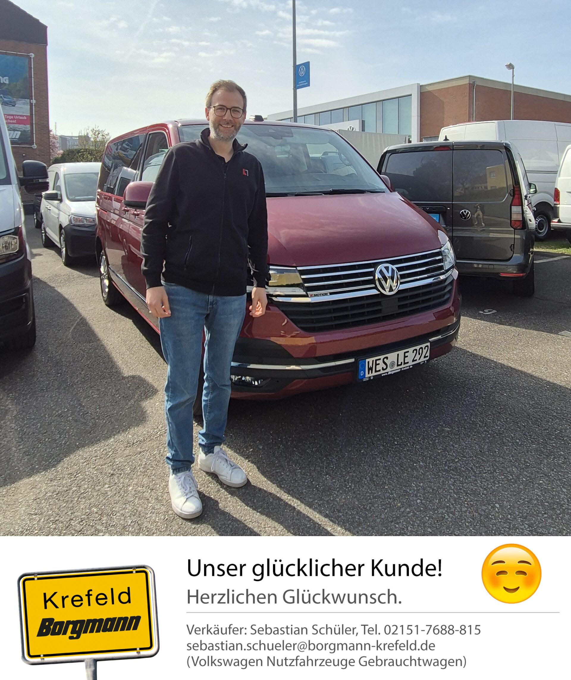 Fahrzeugübergabe T6.1 Multivan