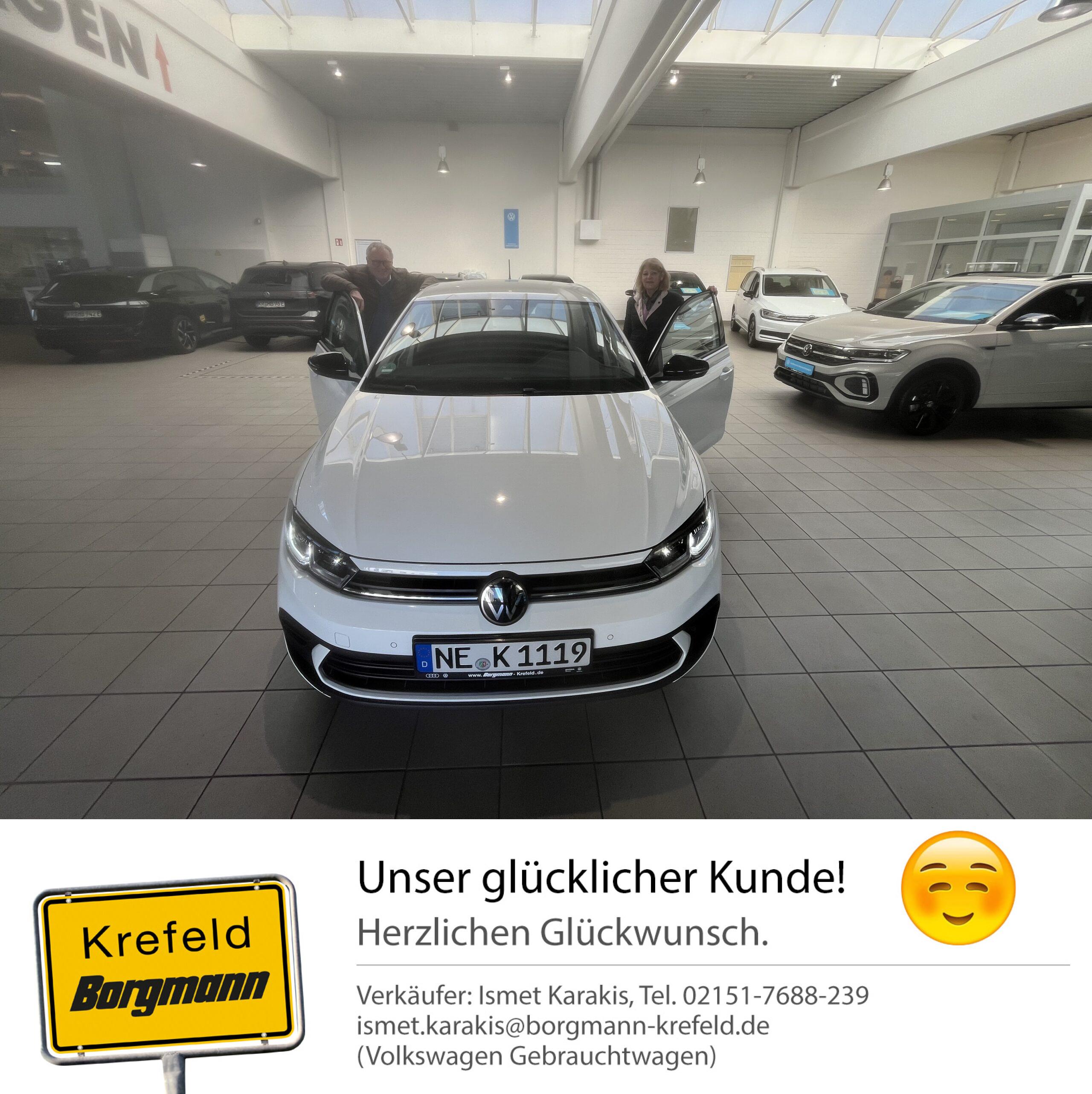 Fahrzeugübergabe Polo