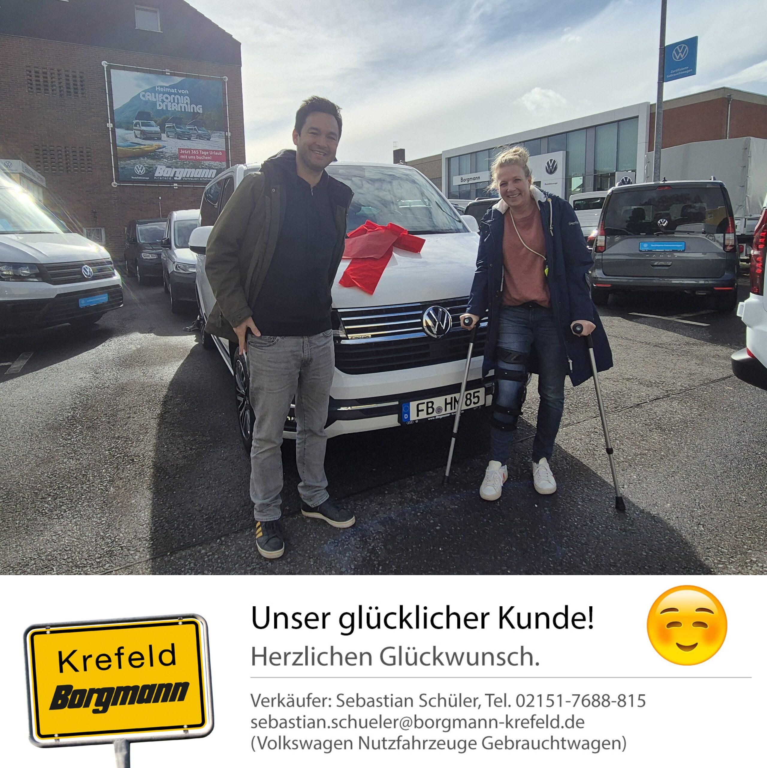 Fahrzeugübergabe T6.1 Multivan