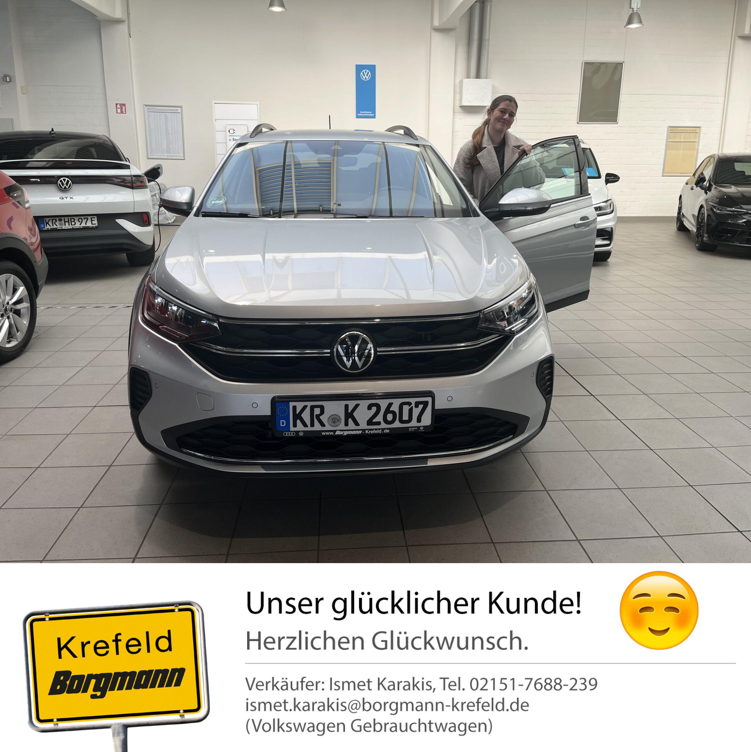 Fahrzeugübergabe Taigo