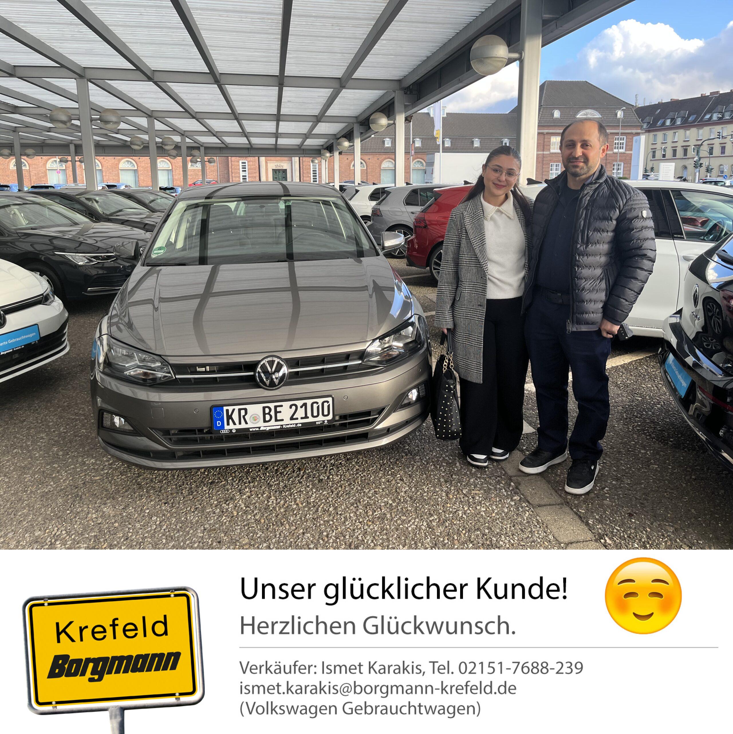 Fahrzeugübergabe Polo