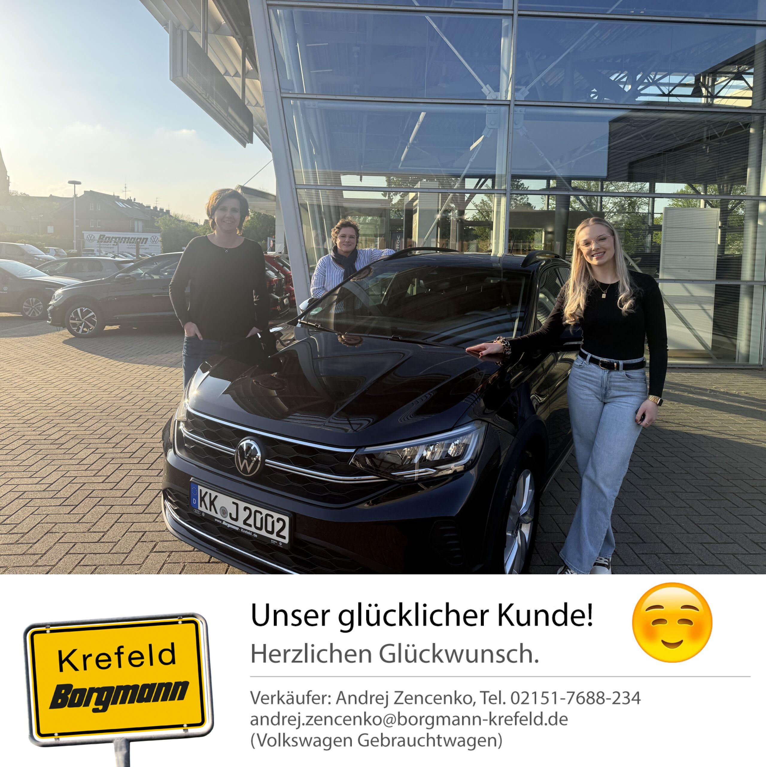 Fahrzeugübergabe Taigo