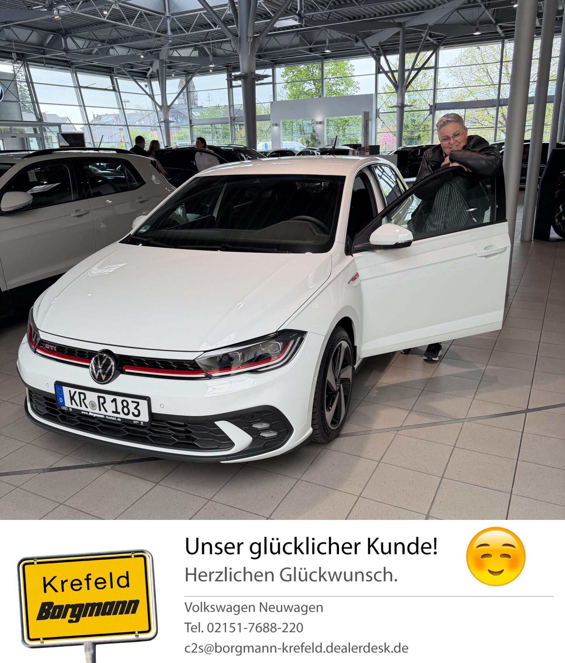Fahrzeugübergabe Polo GTI