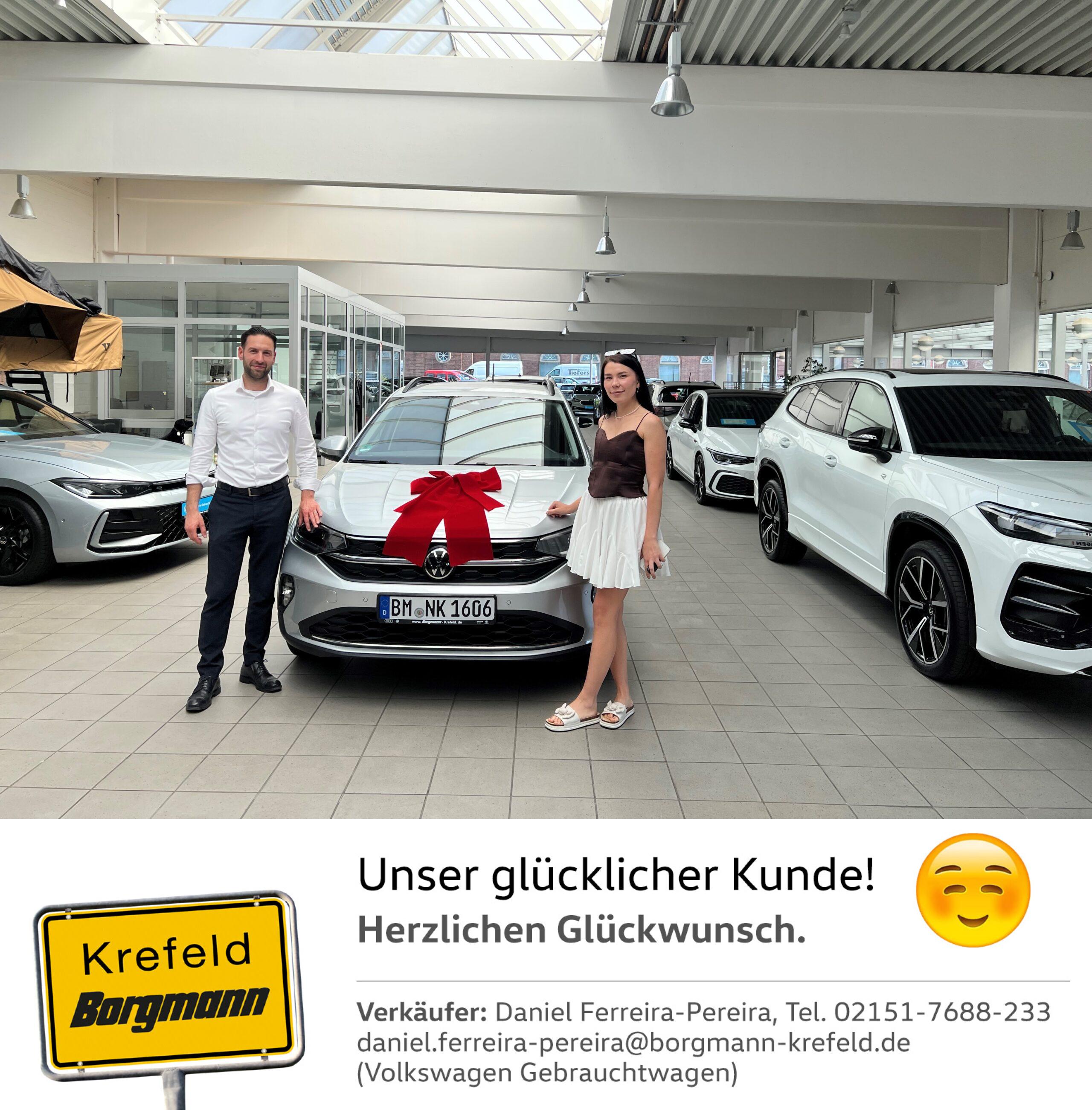 Fahrzeugübergabe Taigo