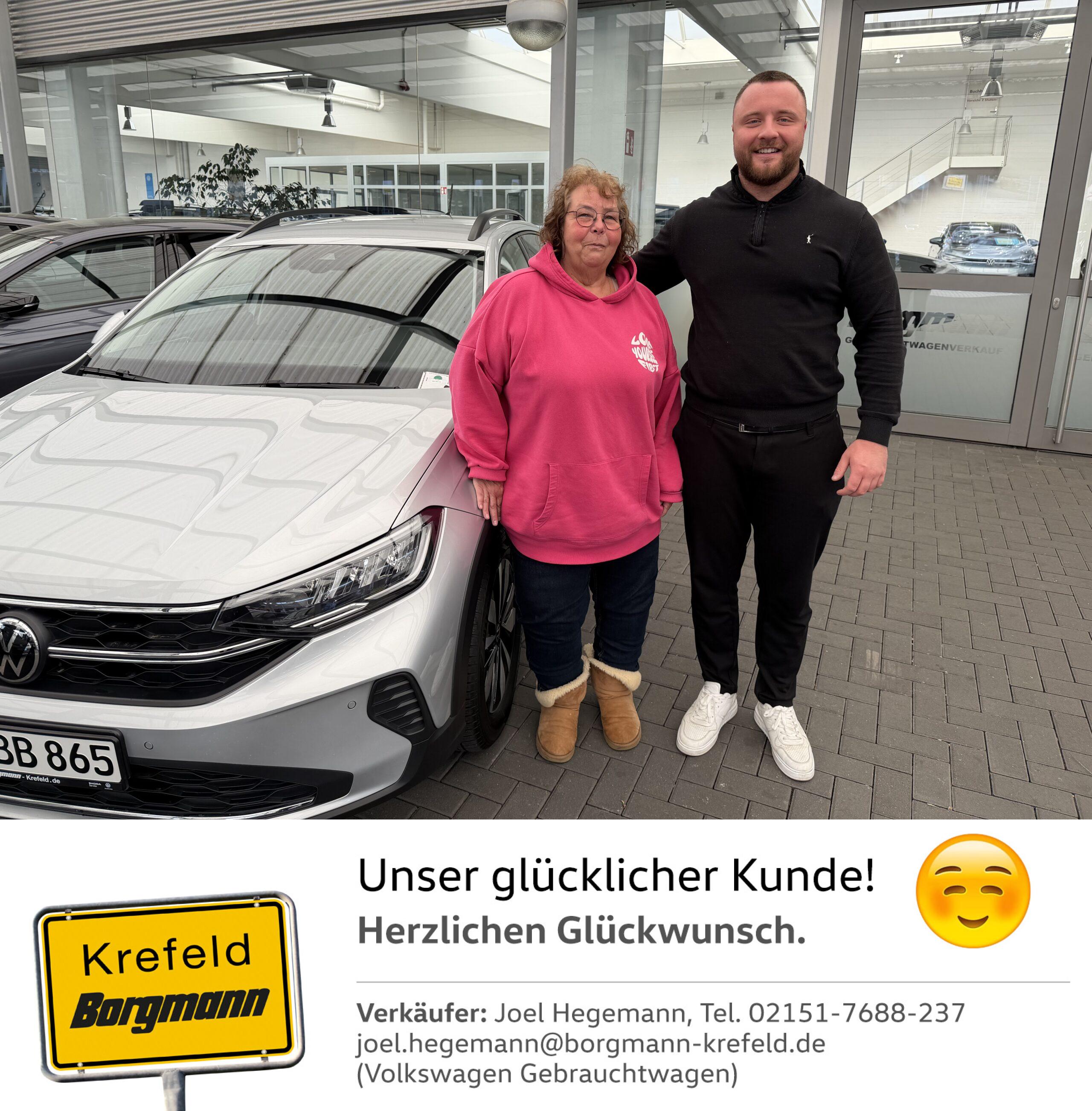 Fahrzeugübergabe Taigo