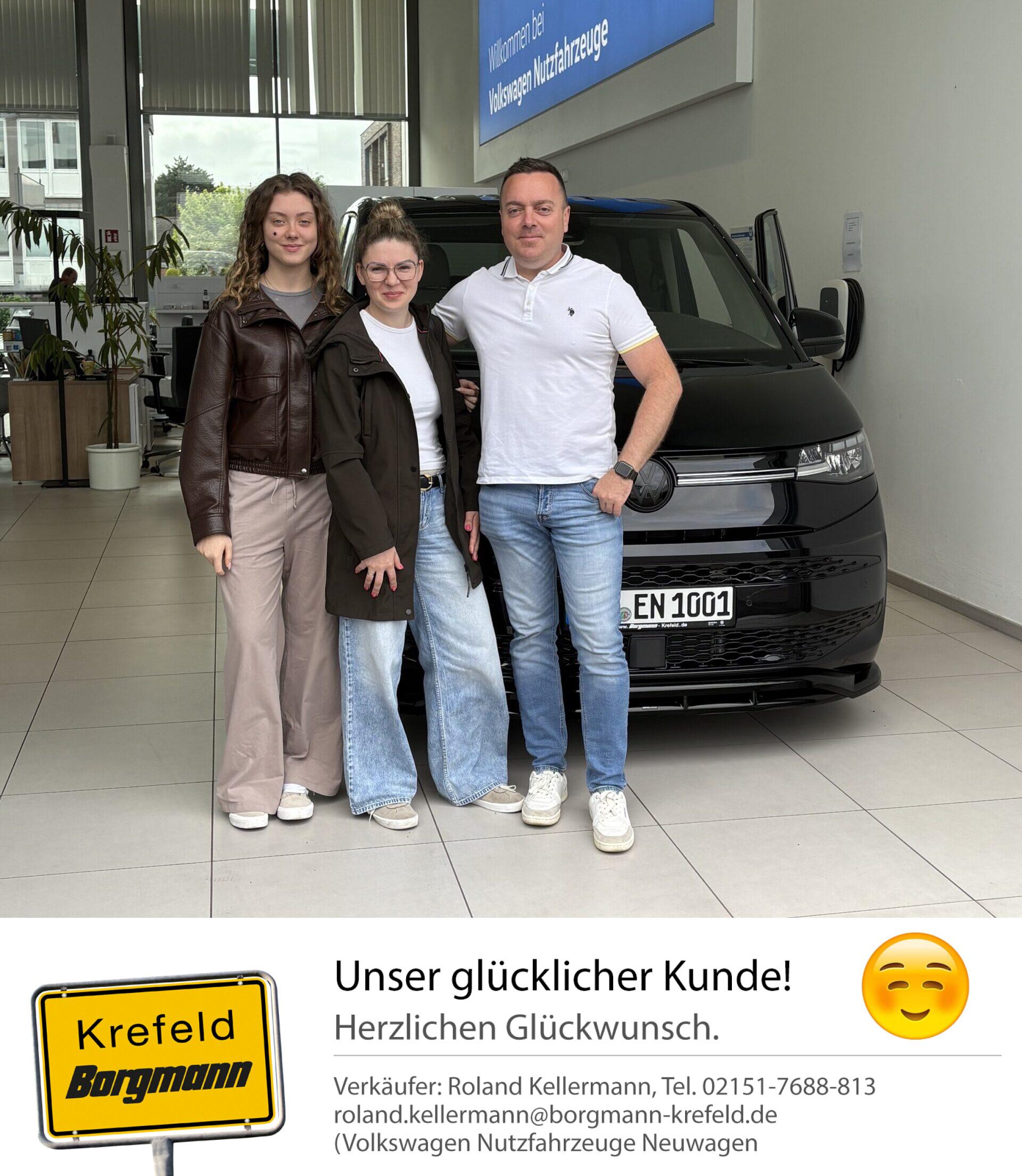 Fahrzeugübergabe Multivan