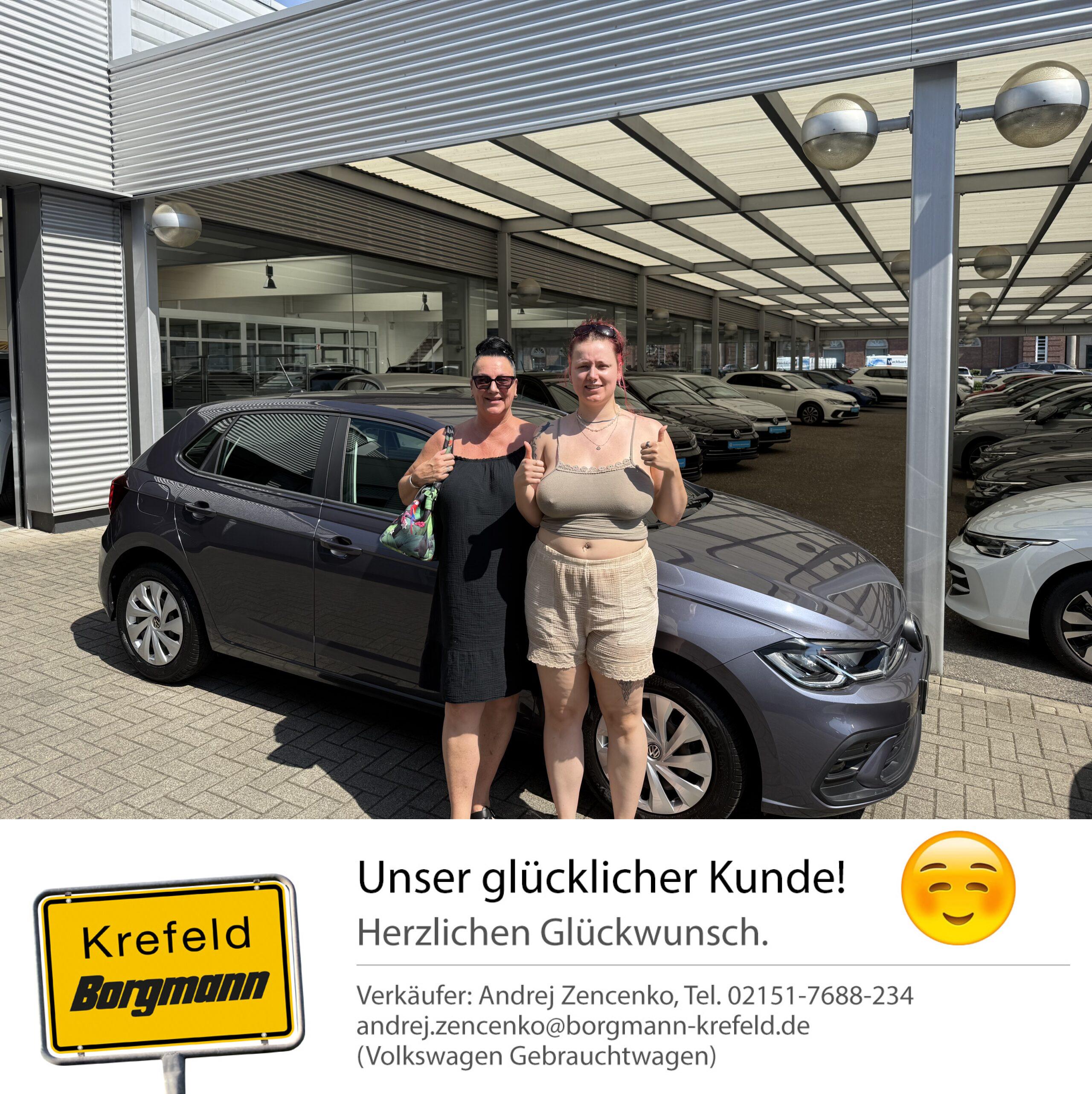 Fahrzeugübergabe VW Polo