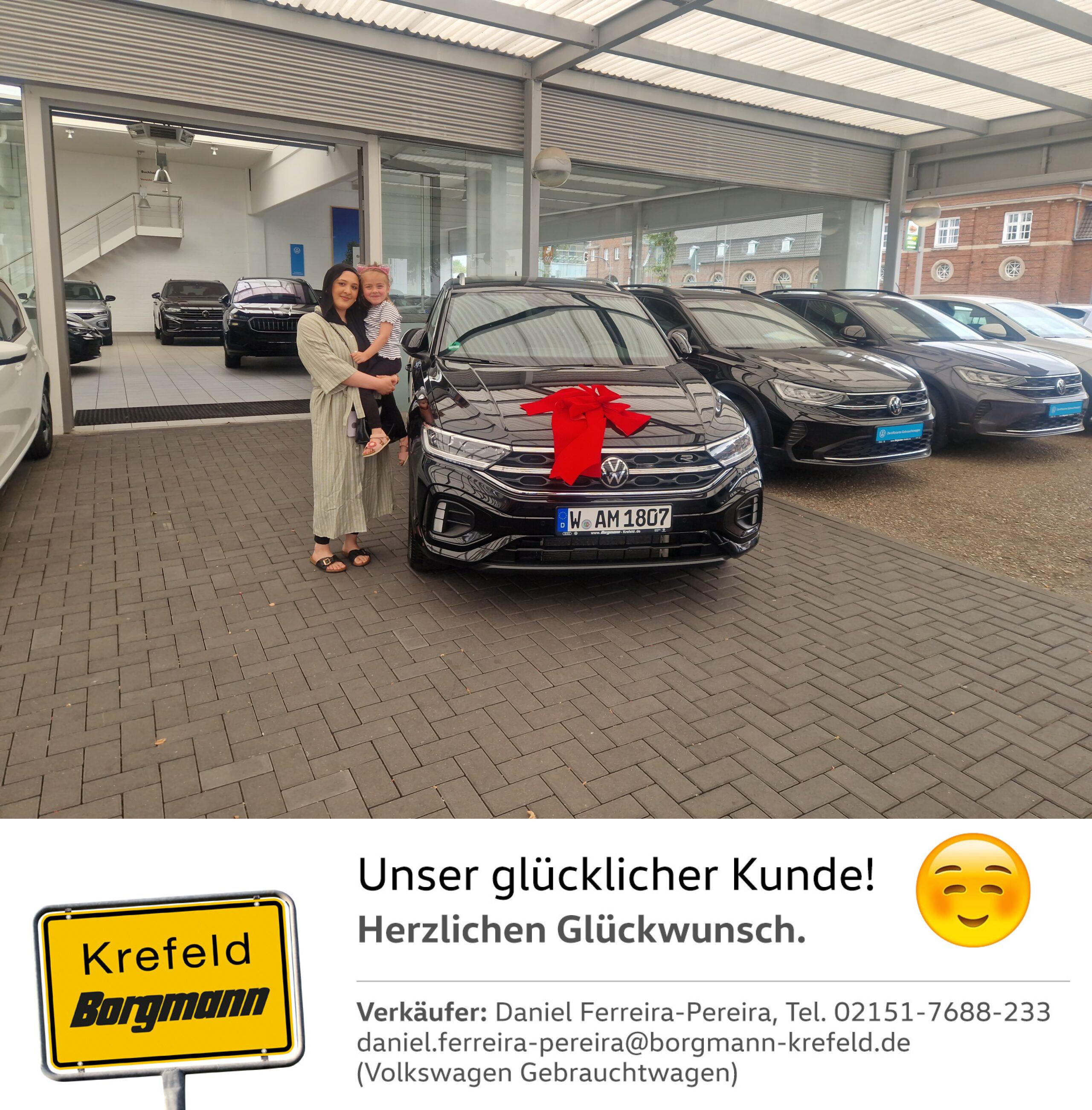 Fahrzeugübergabe T-Roc