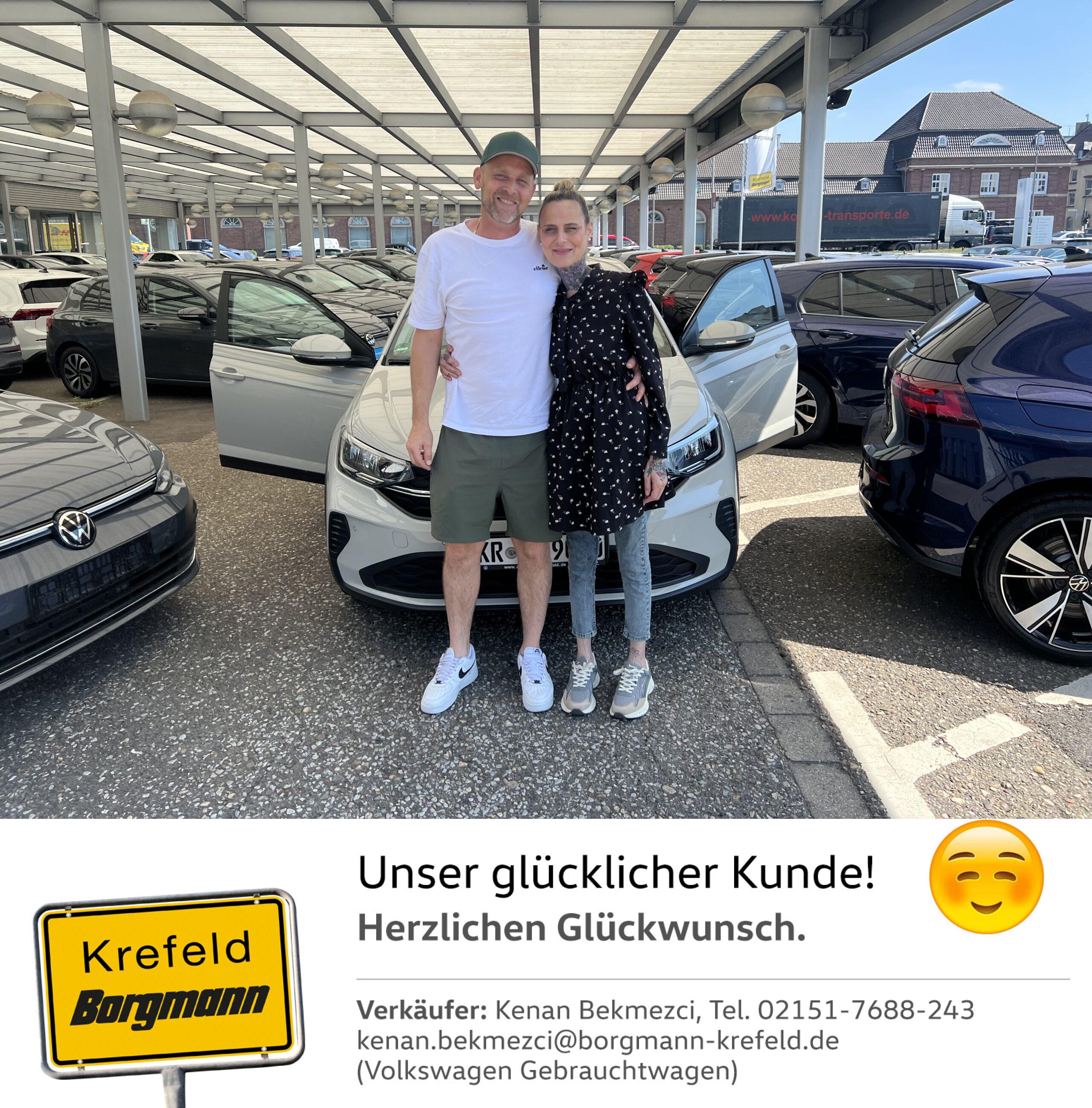 Fahrzeugübergabe VW Taigo