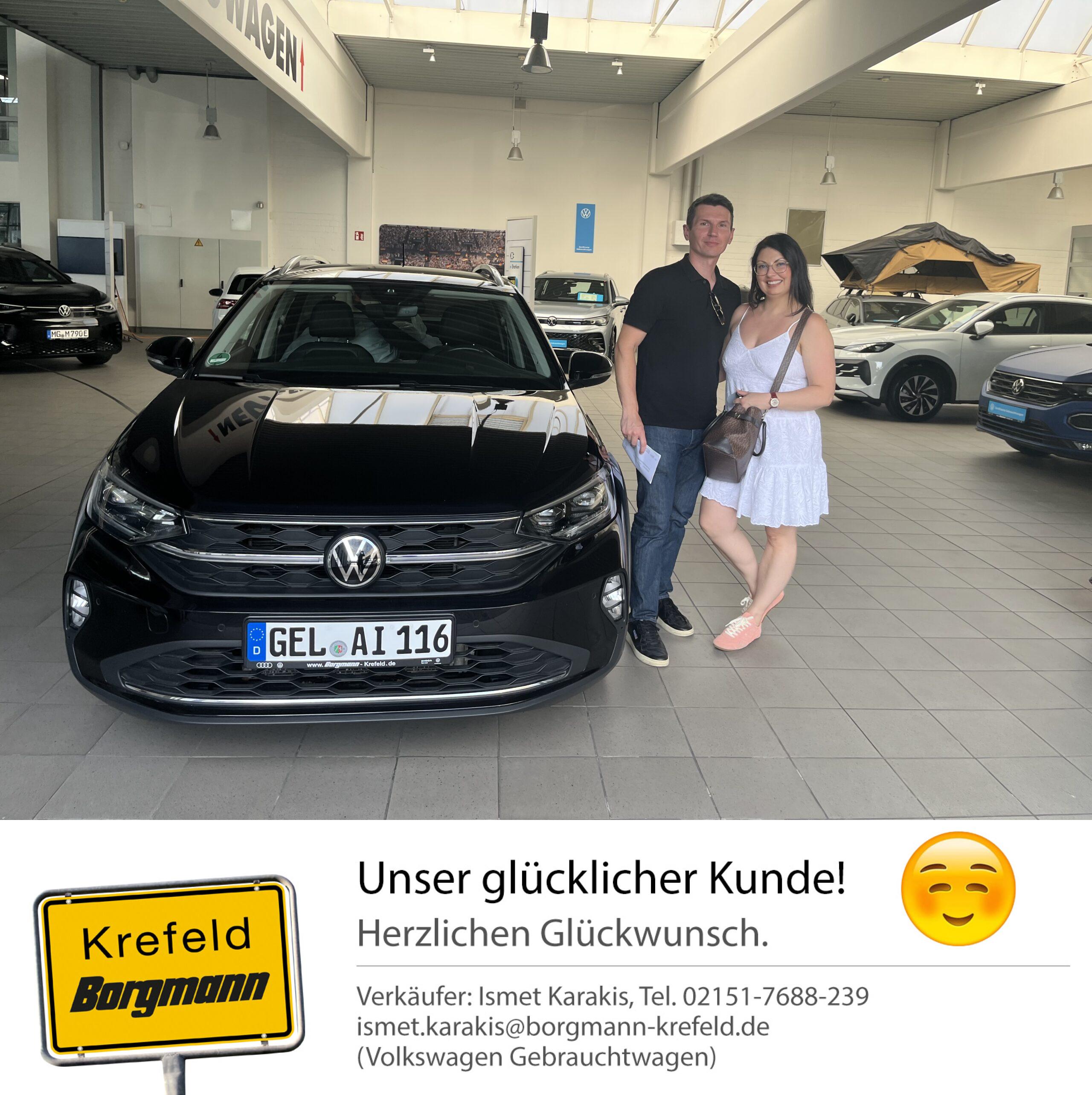 Fahrzeugübergabe Taigo