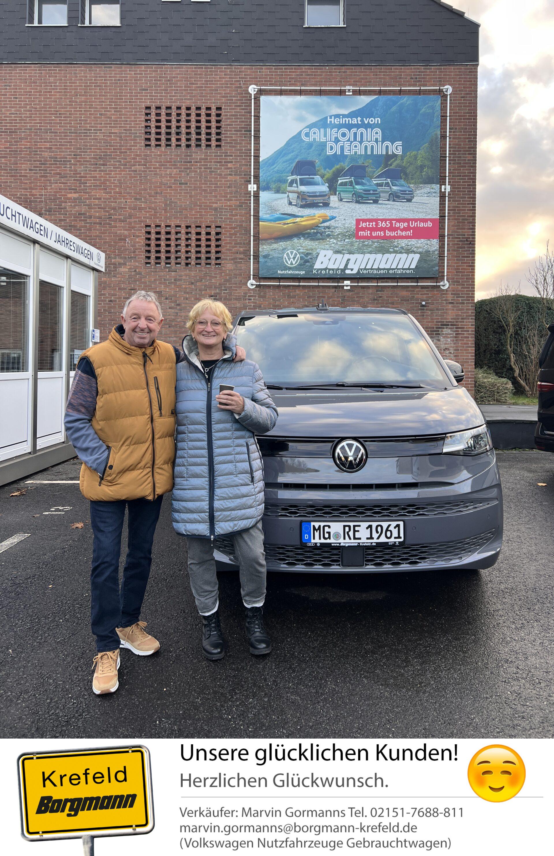 Fahrzeugübergabe T7 Multivan