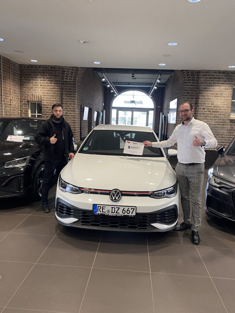 Fahrzeugübergabe Golf GTI Clubsport