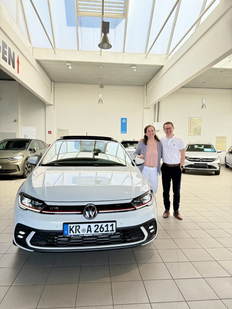 Fahrzeugübergabe Polo GTI