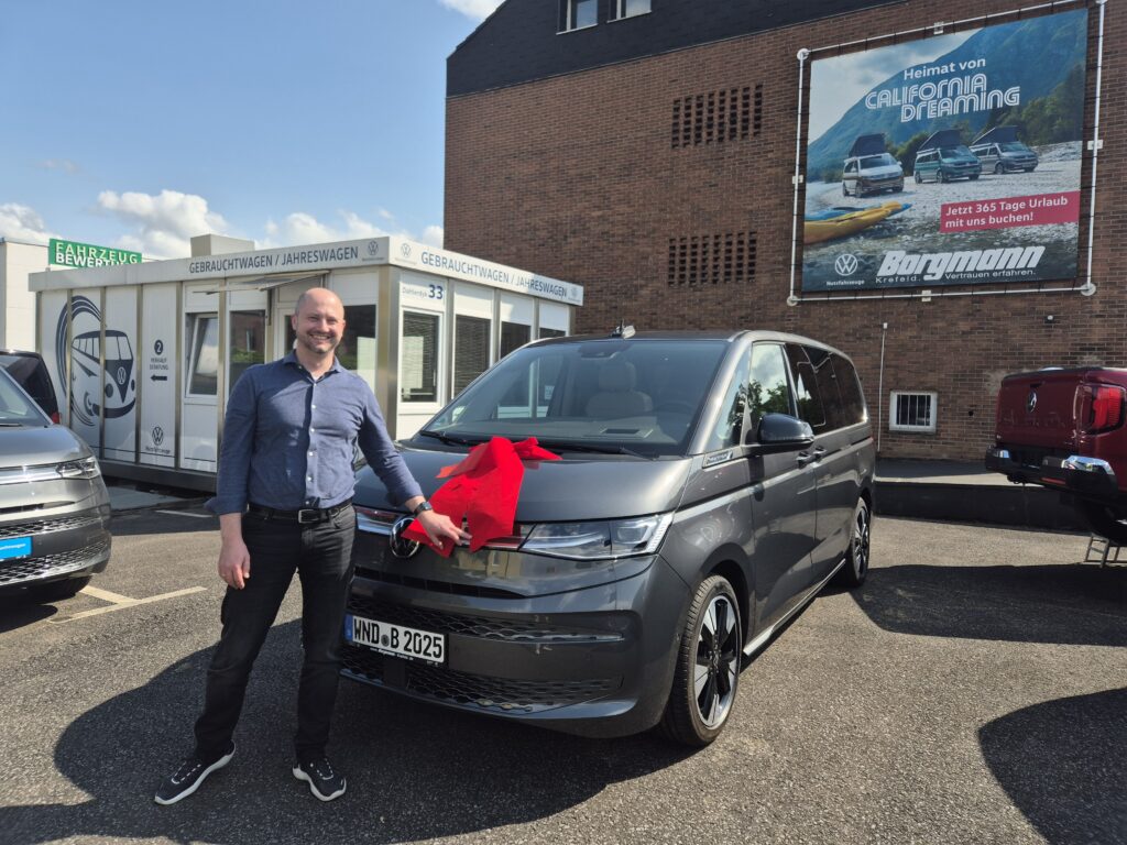 Fahrzeugübergabe T7 Multivan
