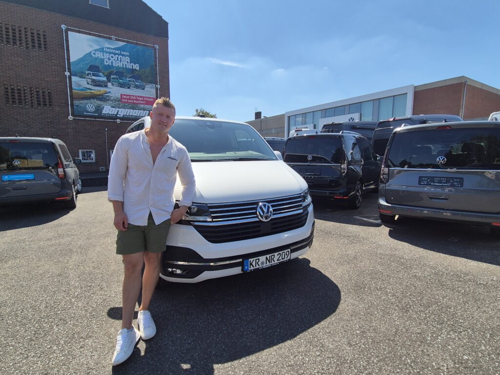 Fahrzeugübergabe T6.1 Multivan