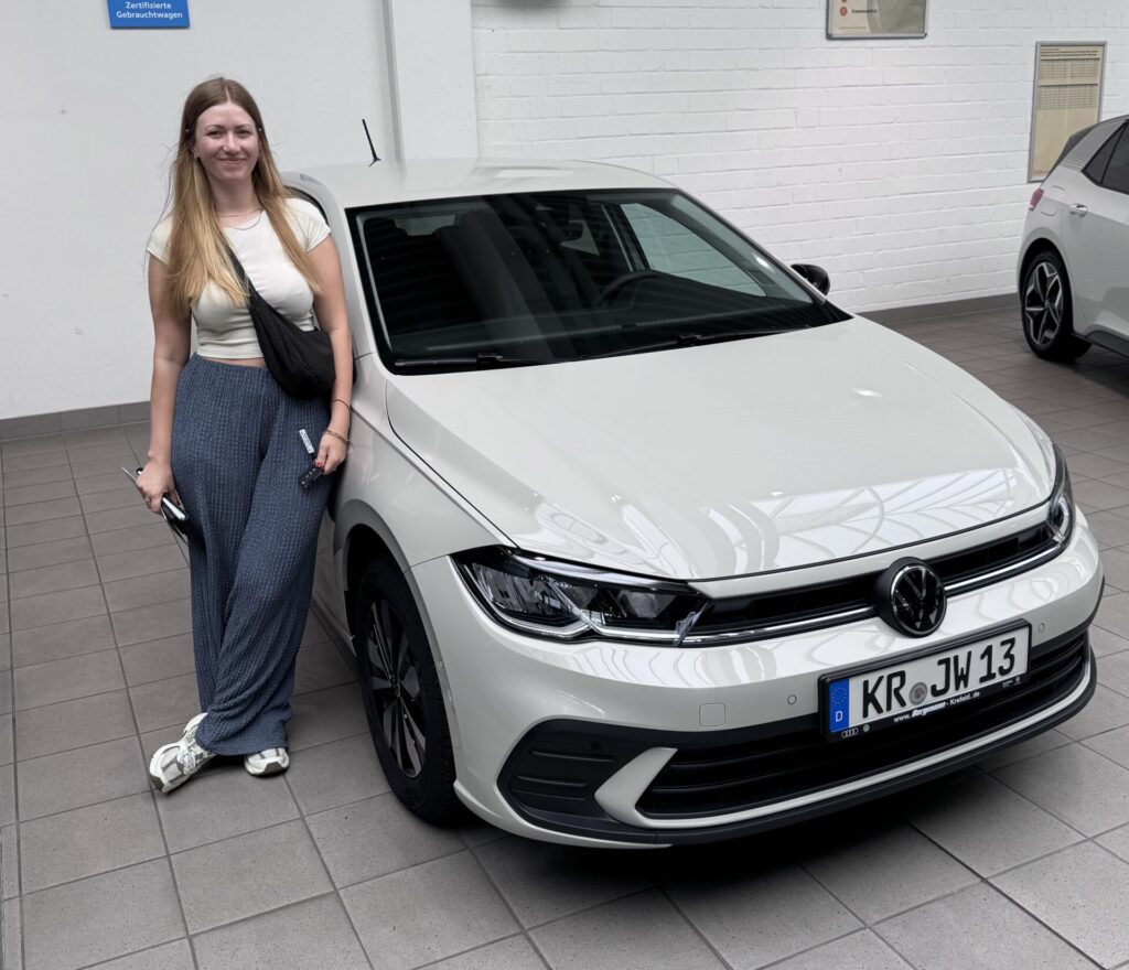 Fahrzeugübergabe Polo