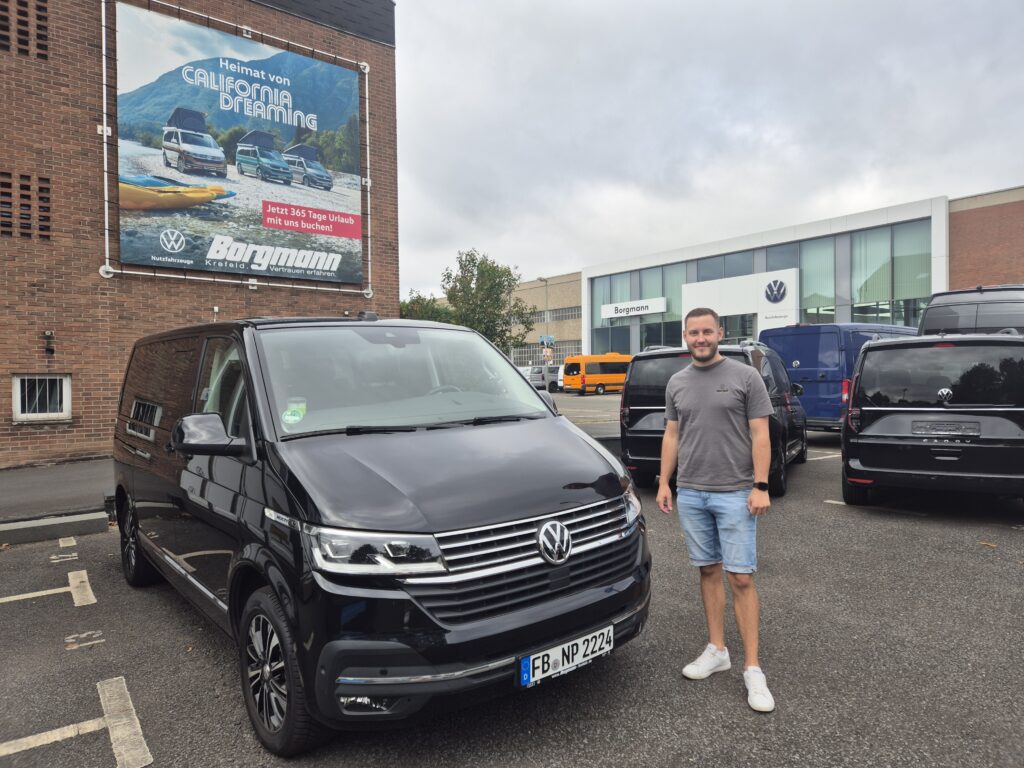 Fahrzeugübergabe T6.1 Multivan
