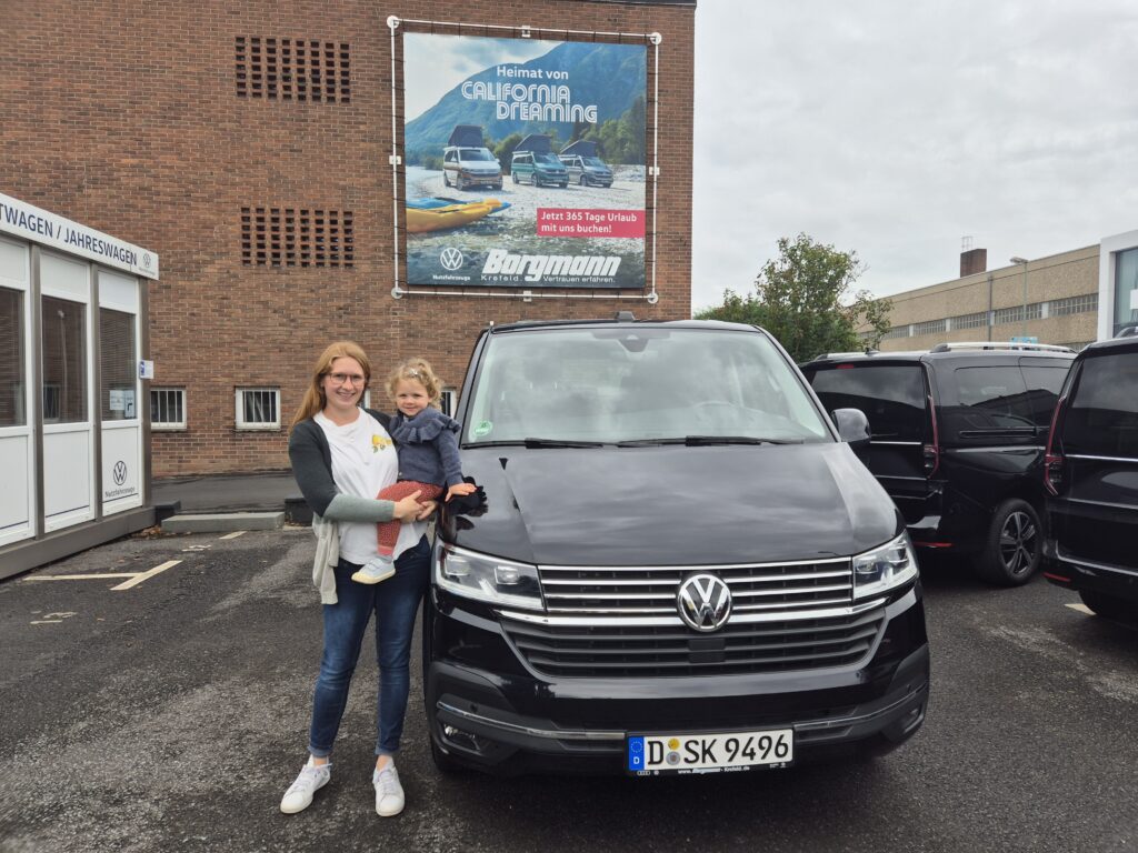 Fahrzeugübergabe T6.1 Multivan